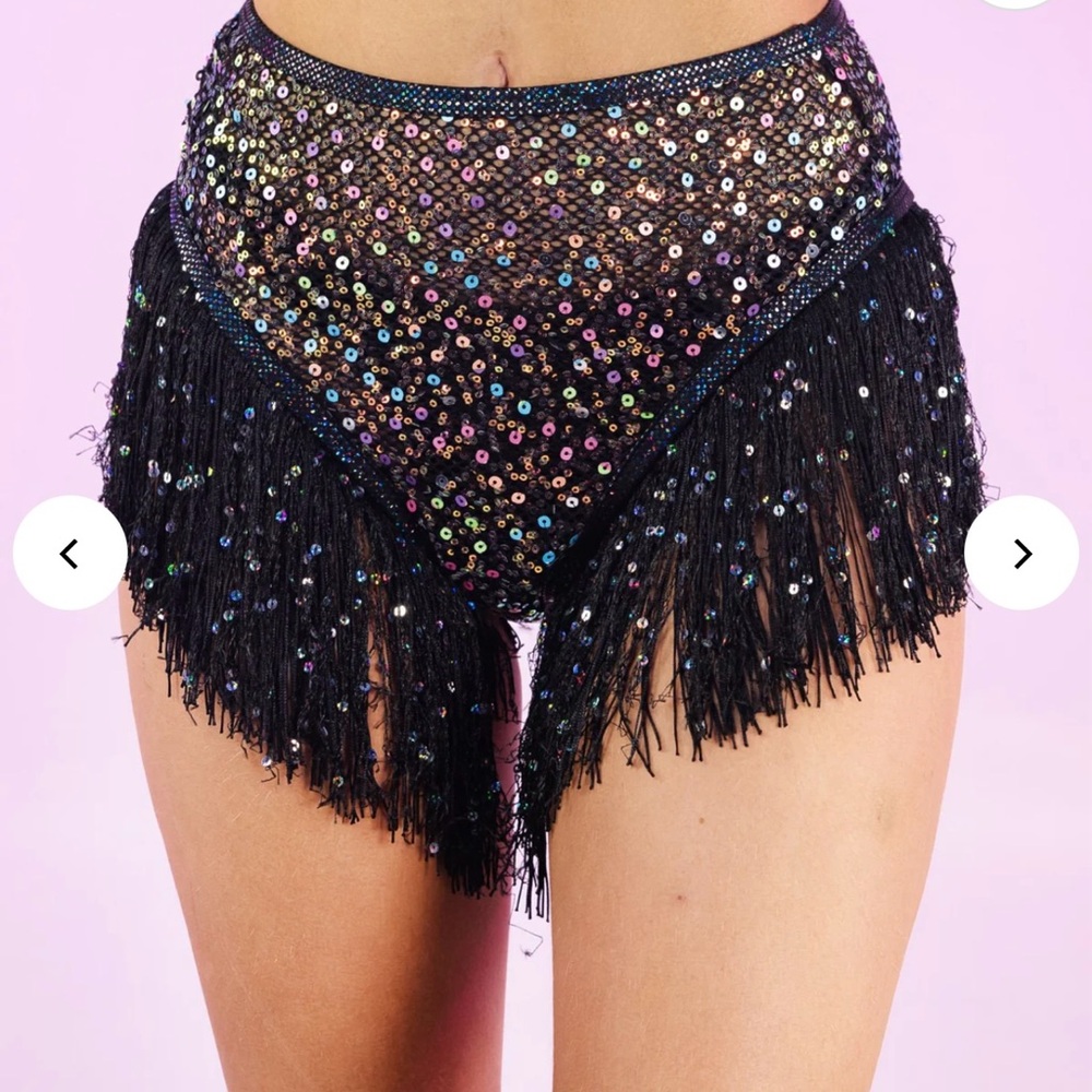 RaveWonderland Sequin Rodeo bottoms